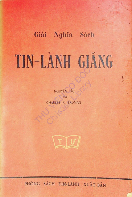 Giải Nghĩa sách Tin Lành Giăng