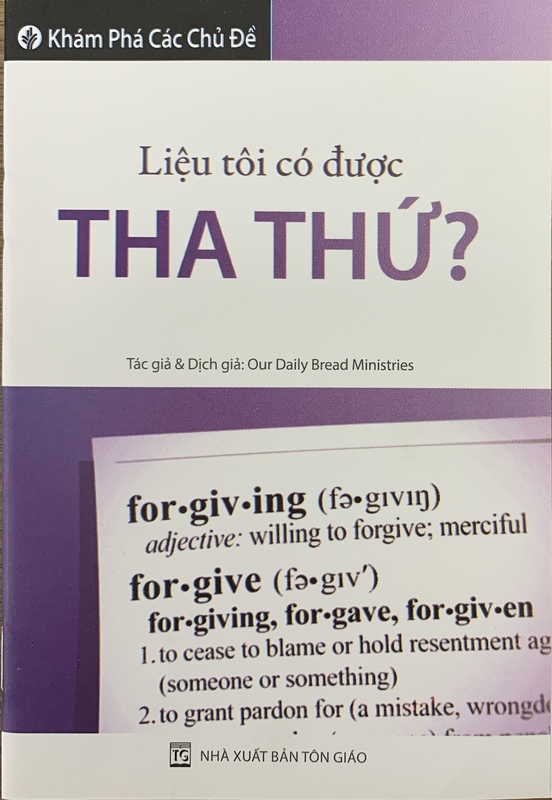 Liệu Tôi Có Được Tha Thứ