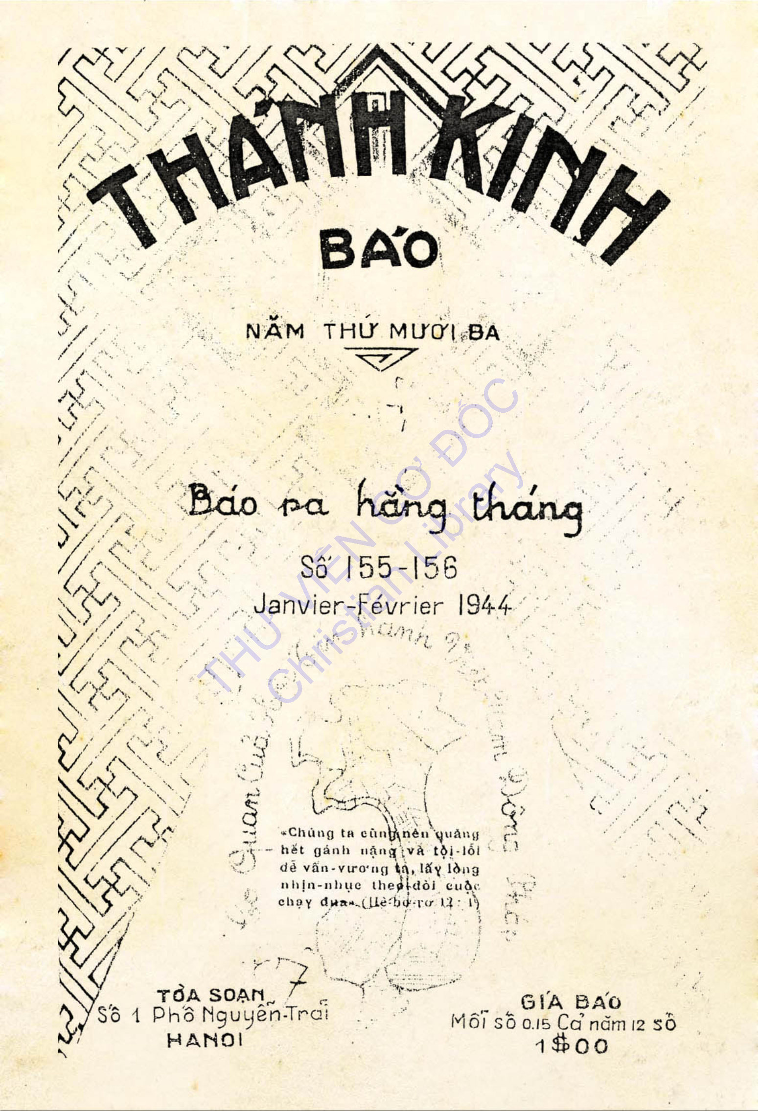 Thánh Kinh Báo 155-156