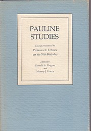 Pauline Studies