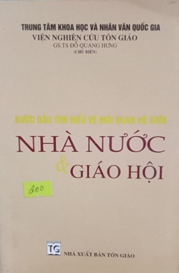 Bước đầu tìm hiểu về mối quan hệ giữa nhà nước và giáo hội