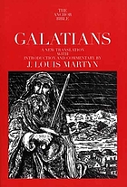 The Anchor Yale Bible: Galatians