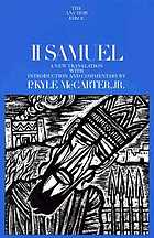 The Anchor Bible: II Samuel