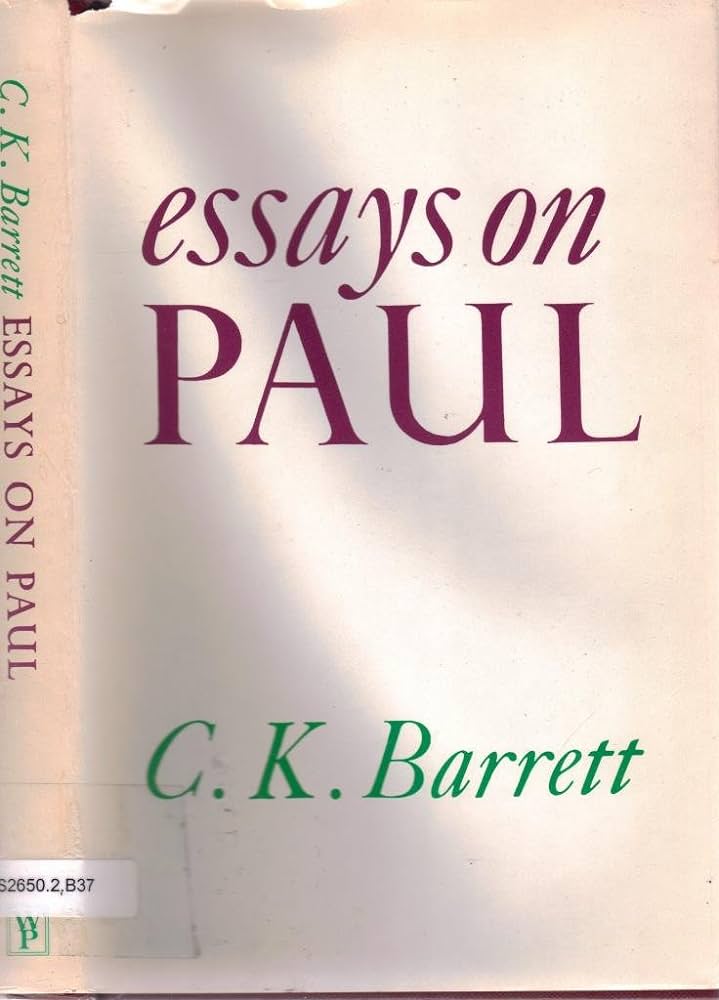 Essays on Paul