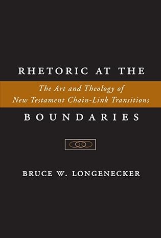 Rhetoric at the Boundaries