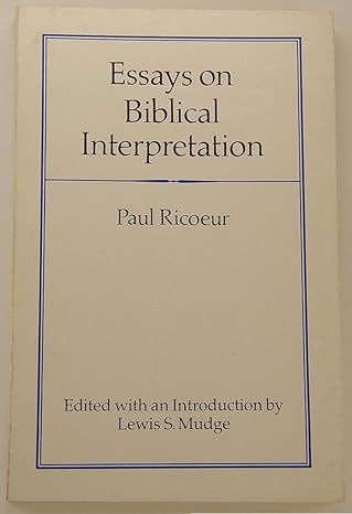 Essays on Biblical Interpretation