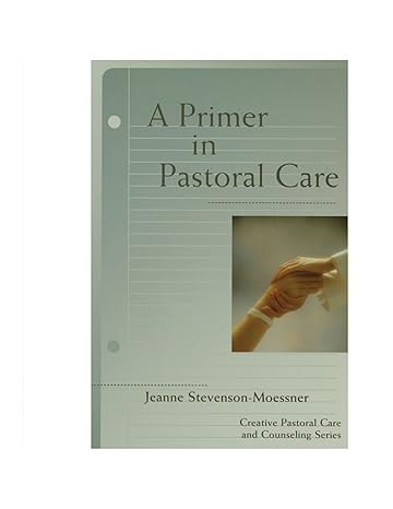 A Primer in Pastoral Care