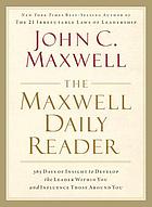 The Maxwell Daily Reader