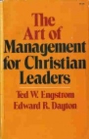 The Art of Management for Christian Leaders