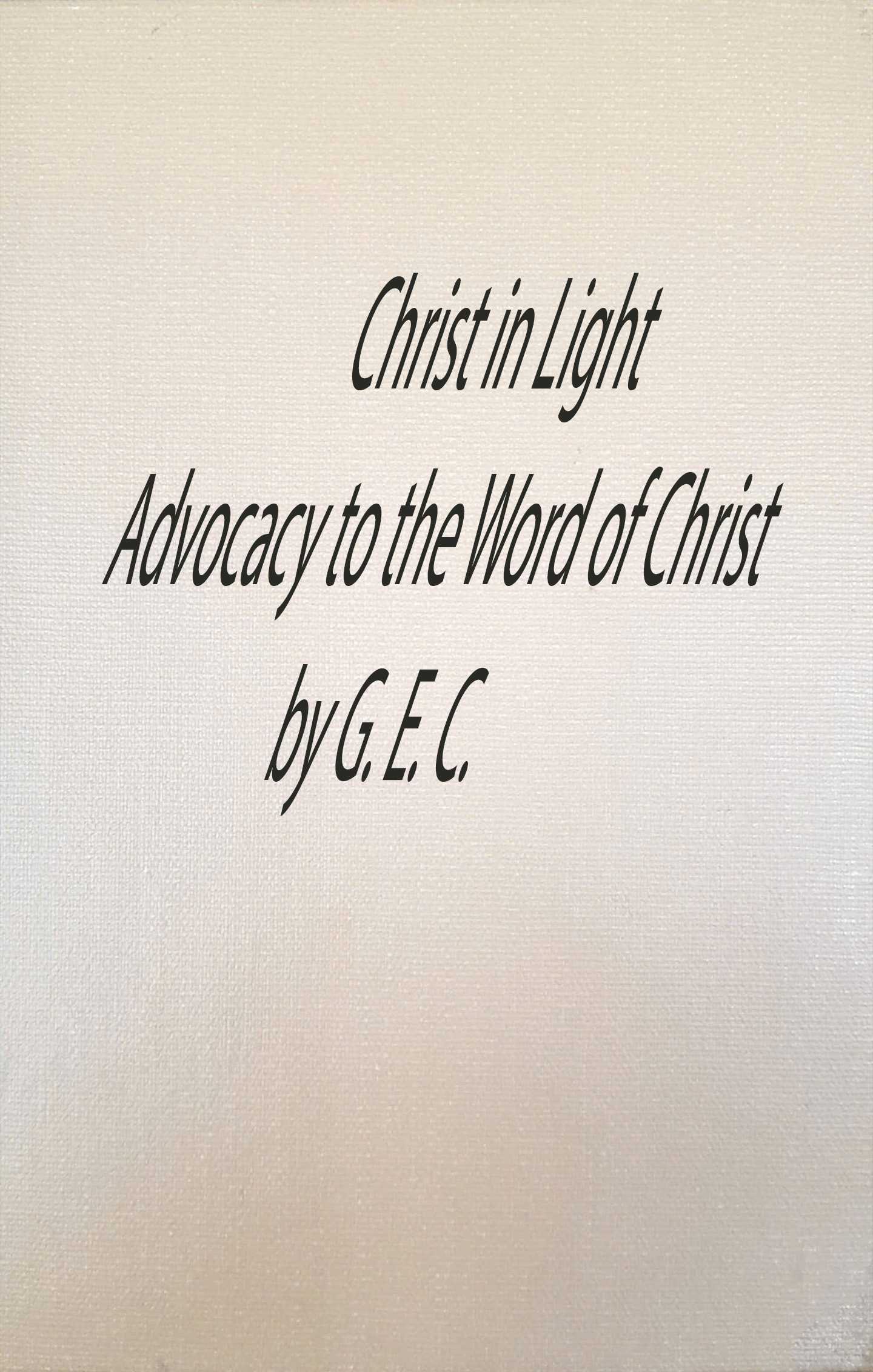 Christ in Light