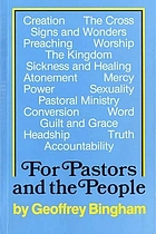 For Pastors and the People