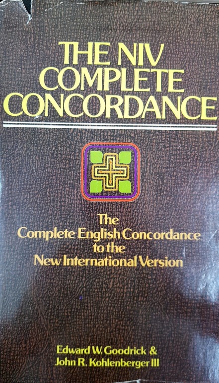 The NIV Complete Concordance