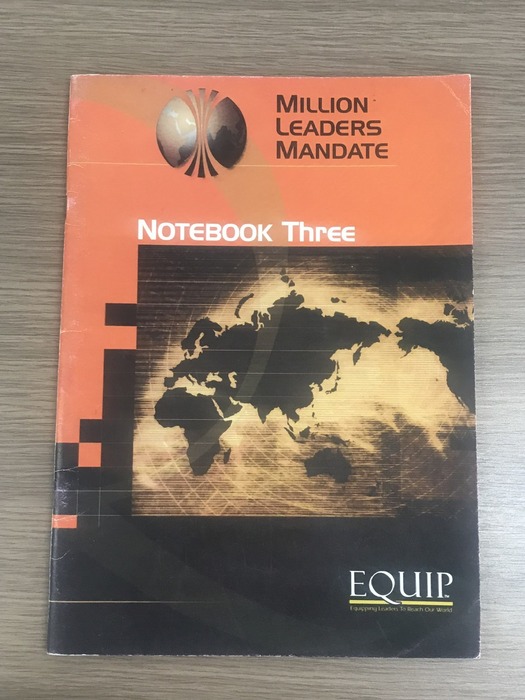 Million Leaders Mandate Notebook Three