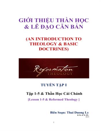 Giới Thiệu Thần Học & Lẽ Đạo Căn Bản