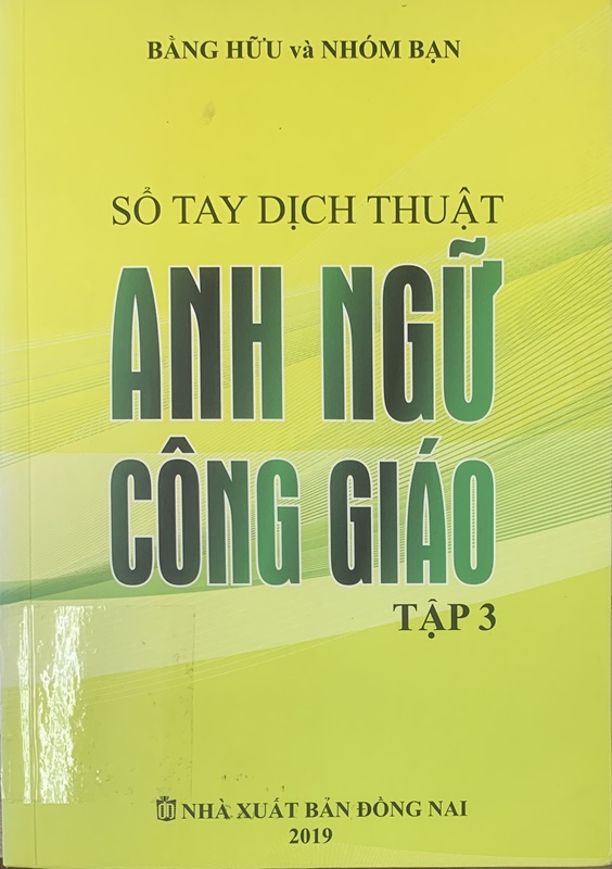 Sổ tay dịch thuật Anh ngữ Công giáo