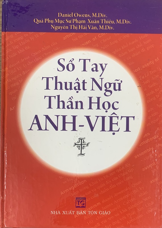 Sổ Tay Thuật Ngữ Thần Học Anh - Việt