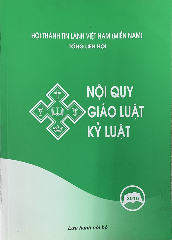 Nội Quy Giáo Luật Kỷ Luật 2016