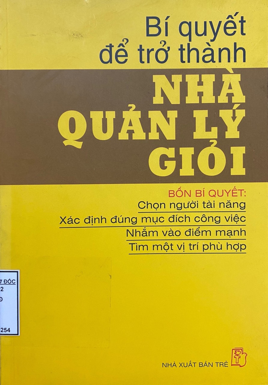 Bí Quyết Để Trở Thành Nhà Quản Lý Giỏi