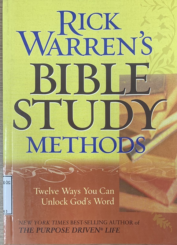 Bible Study Methods