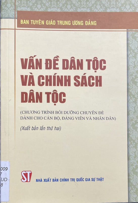 Vấn đề dân tộc và chính sách dân tộc