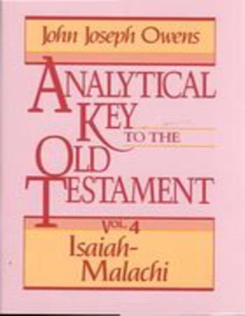 Analytical key to the Old Testament.