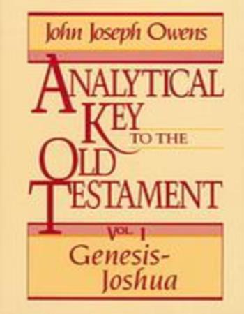 Analytical key to the Old Testament