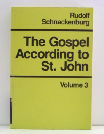 The Gospel according to St. John.