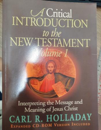 A critical introduction to the New Testament