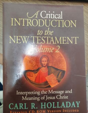 A critical introduction to the New Testament