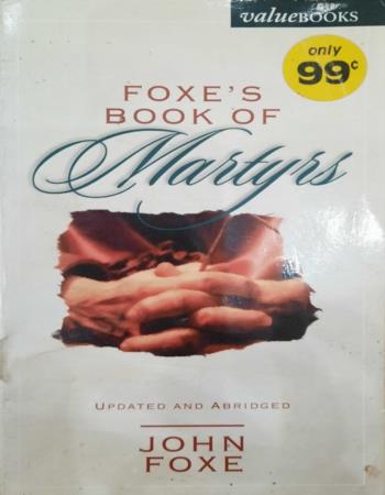 Foxes book of martyrs