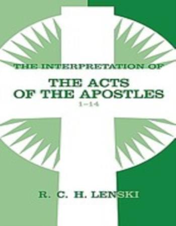 The interpretation of the Acts of the apostles