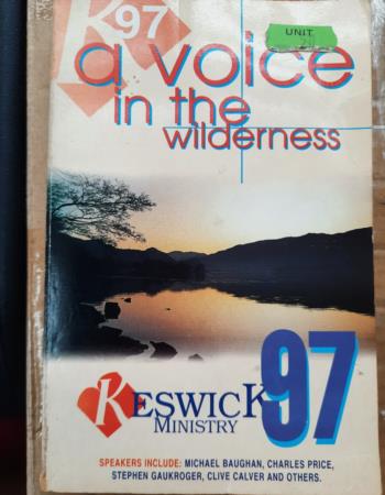 A voice in the wilderness