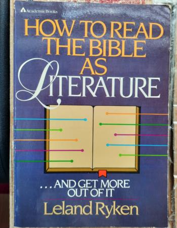How to read the Bible as literature