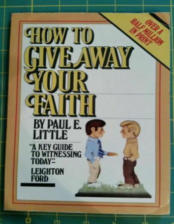 How to give away your faith