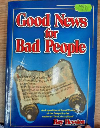 Good News for bad people