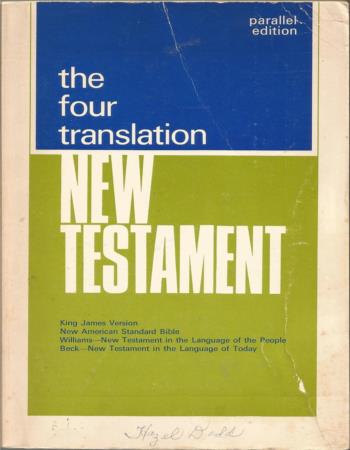 The four translation New Testament