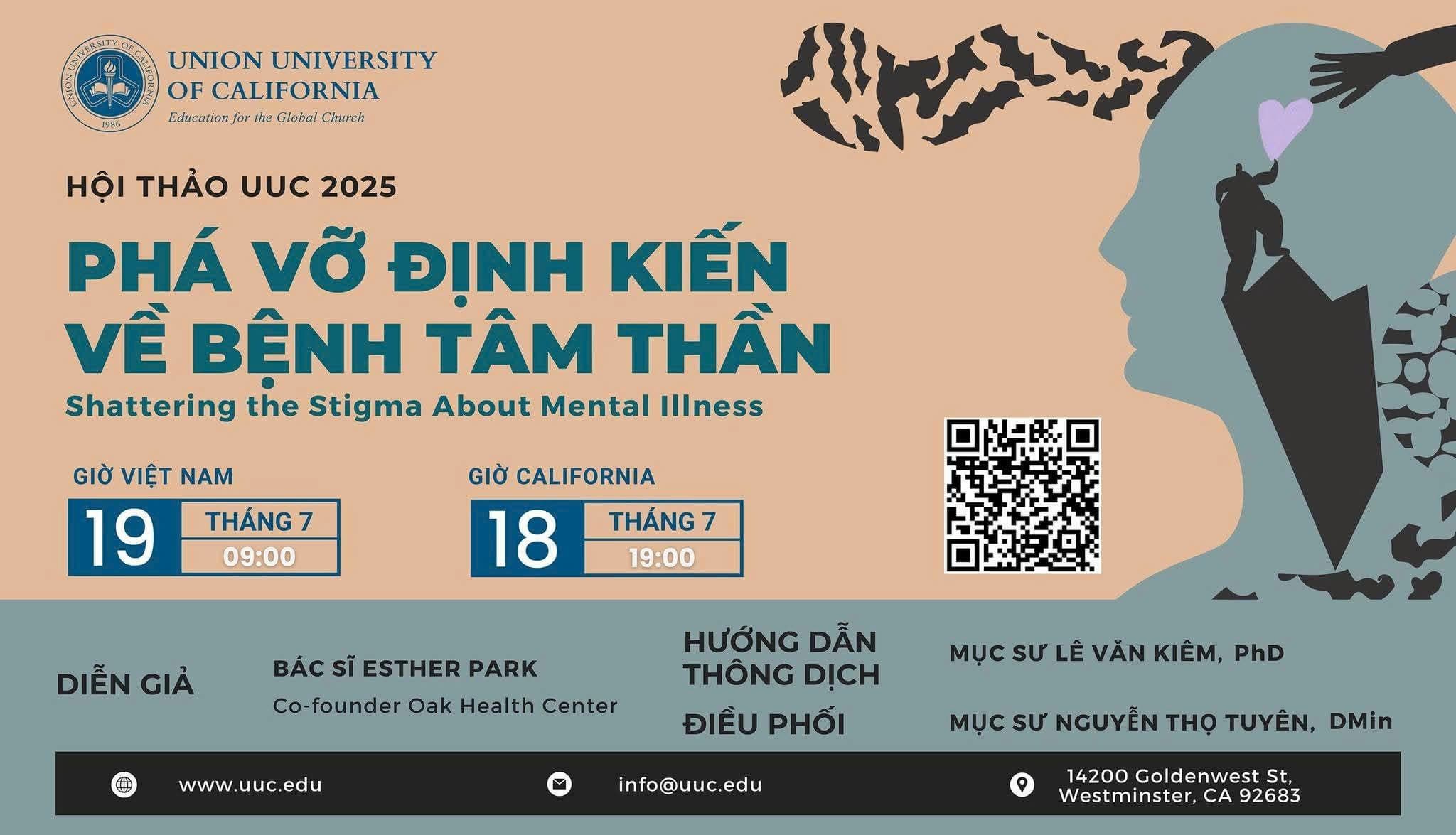 HỘI THẢO UUC 2025 – PHÁ VỠ ĐỊNH KIẾN VỀ BỆNH TÂM THẦN