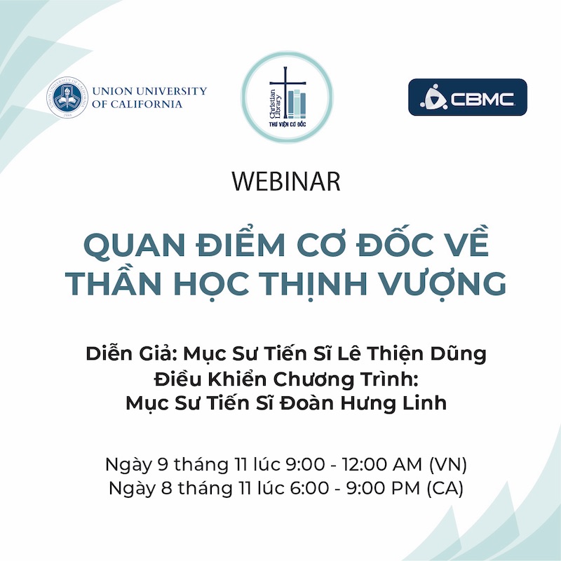 Đúc Kết "Thần Học Thịnh Vượng" - Mục Sư Lê Thiện Dũng